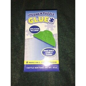 Jigsaw Puzzle Glue with applicator